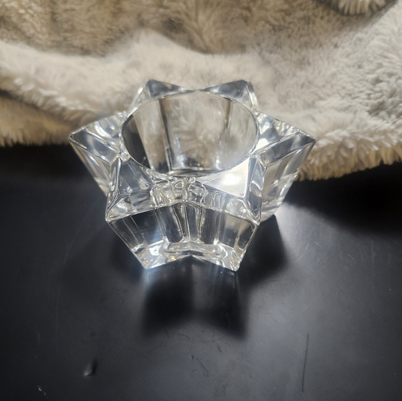 6 Point Star of David crystal candle holder - Picture 4 of 4